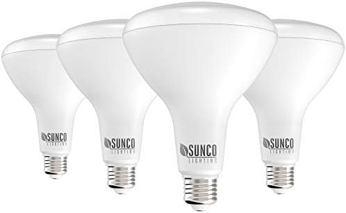 Sunco Lighting BR40 LED Light Bulbs, Indoor Flood Light, Dimmable, 2700K Soft White, 100W Equival... | Amazon (US)