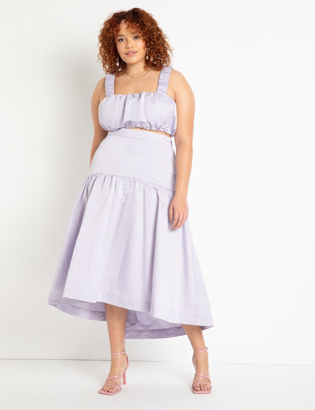 Trumpet Midi Skirt | Women's Plus Size Skirts | ELOQUII | Eloquii