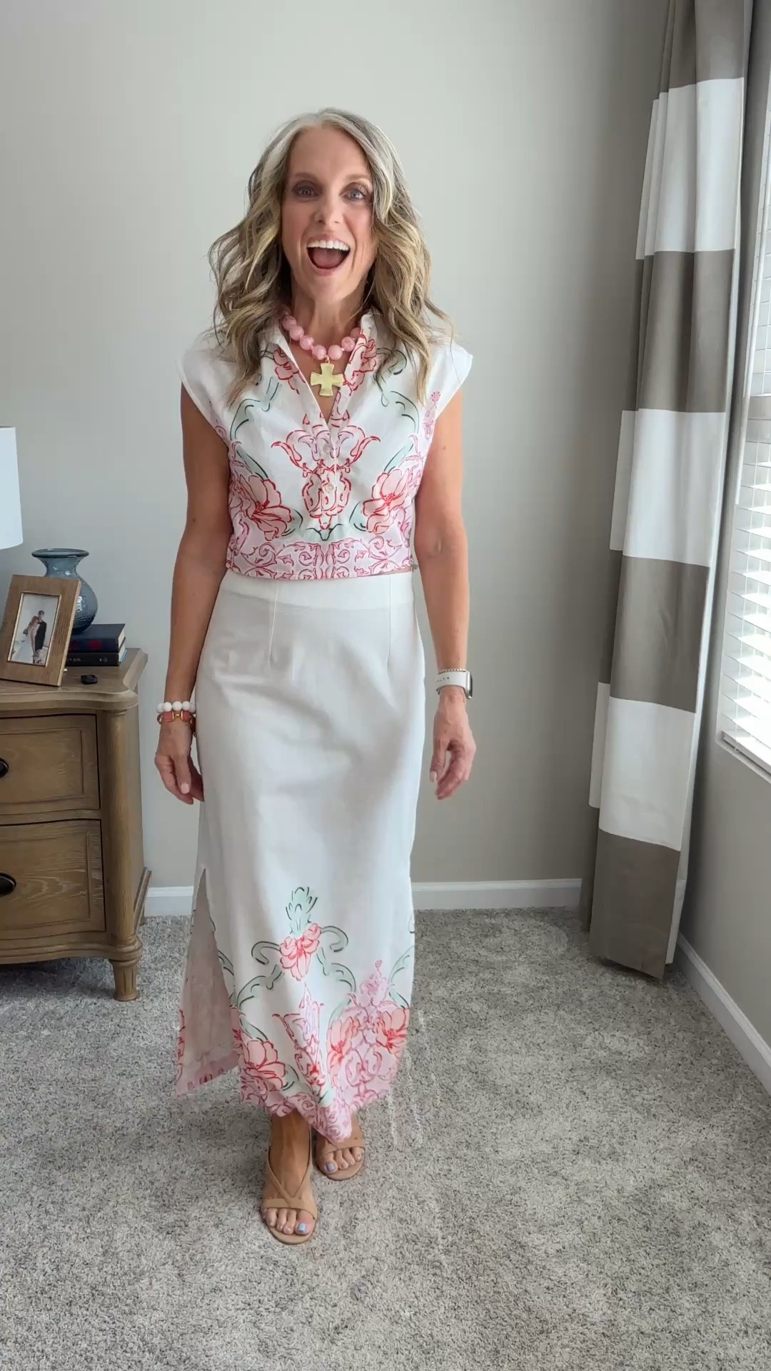 Bridal shower, baby shower, brunch. Wearing XS in both. Use COAST20 on Allie + Bess

#LTKgrwm #LTKOver40 #LTKWedding