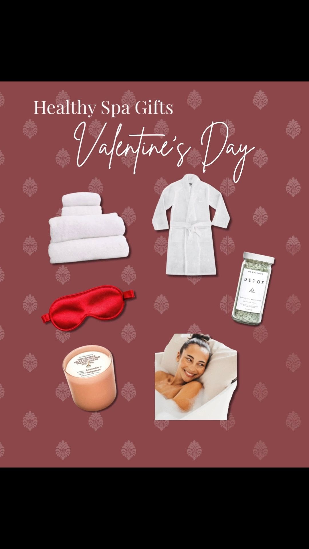 Healthy spa gifts for Valentine’s Day ✨
Featuring an organic robe + towels (Naturepedic), healthier bath + detox salts, a plastic-free silk eye mask, supportive pillow, and a non-toxic candle from Calyan  Wax Co.

Linking everything here for you ✨

#LTKSeasonal #LTKselfcare #LTKValentine