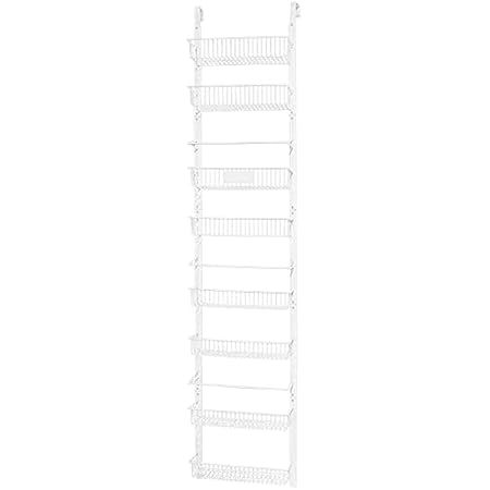 ClosetMaid Adjustable Organizer Rack with Baskets Wall or Over Door Mount, for Kitchen, Pantry, Util | Amazon (US)