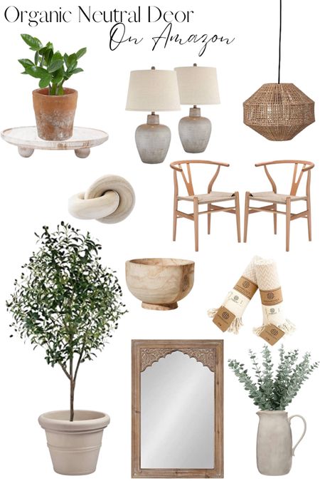 Organic home decor adds warmth and texture to your space with a more natural homey feel. These Amazon home decor finds are perfect for that look.

#LTKstyletip #LTKhome