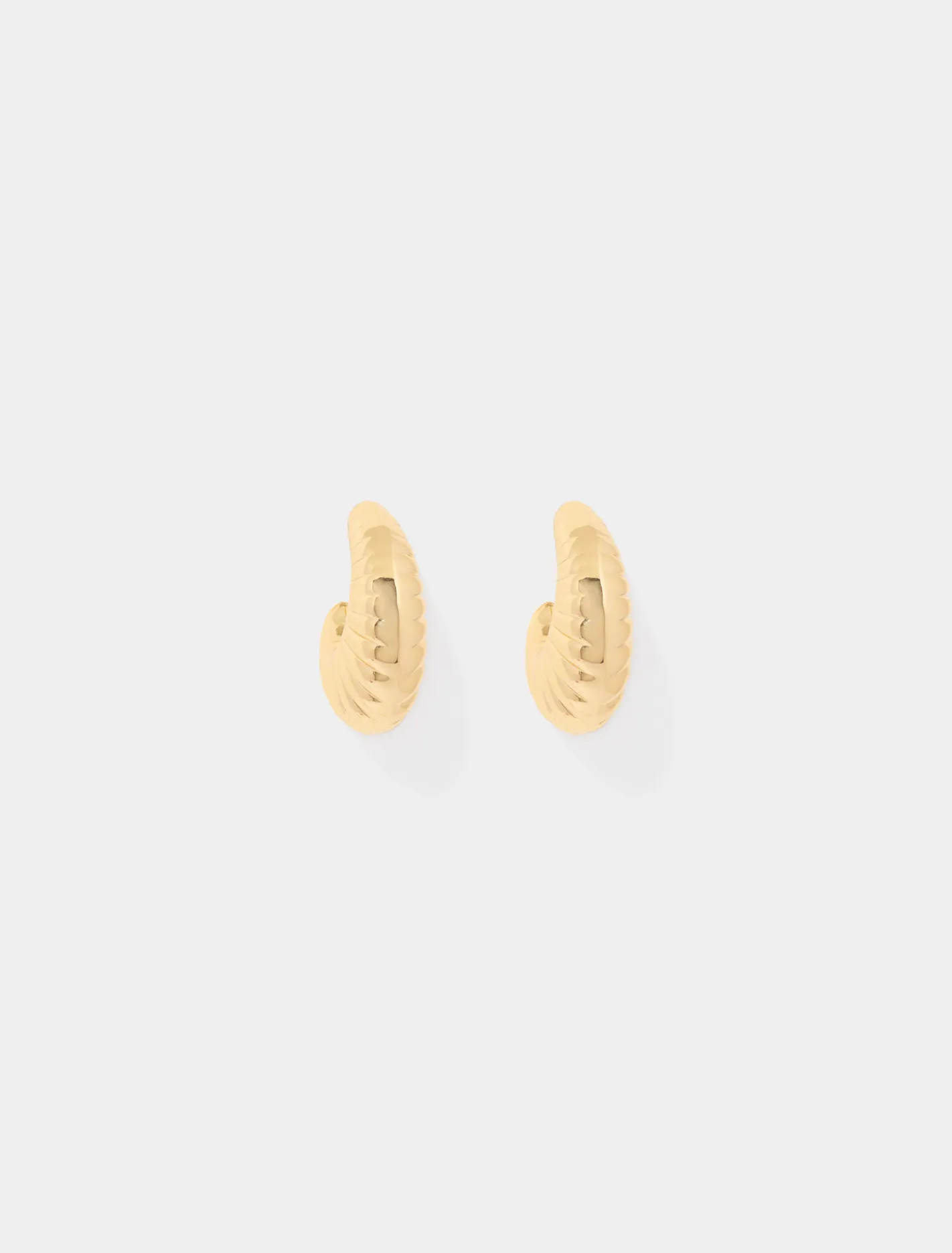 Rosa Ridge Hoop Earrings | Forever New (AU)