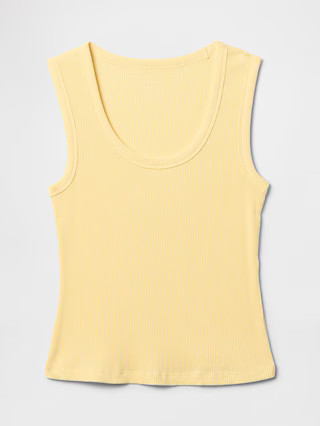 Rib Scoop Tank Top | Gap (US)
