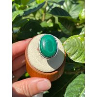Malachite Ring(Size7.5） | Etsy (US)