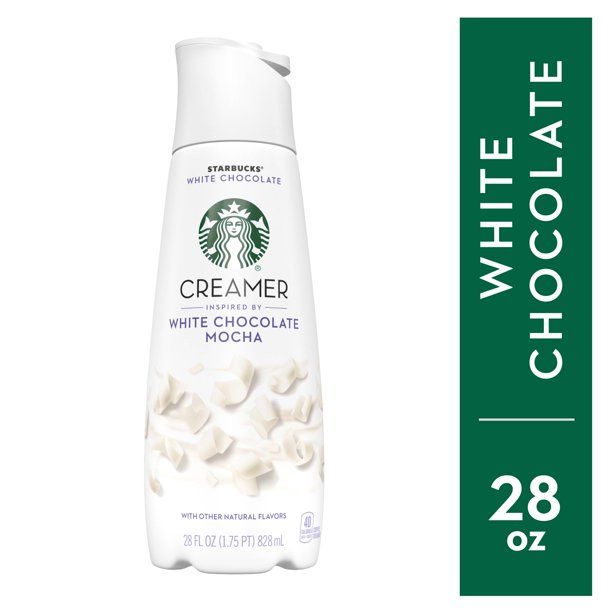 Starbucks Liquid Coffee Creamer White Chocolate Creamer, 28 fl oz - Walmart.com | Walmart (US)