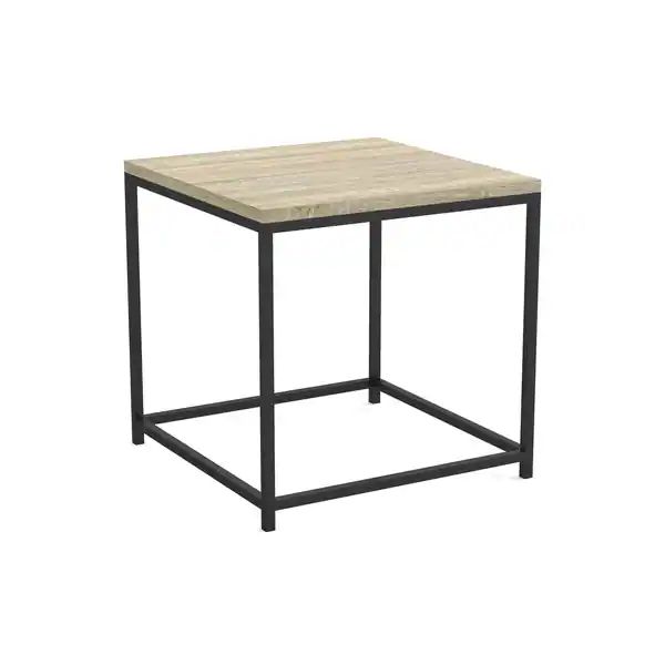 Accent Table-Dark Taupe/Black Metal - On Sale - Overstock - 23586004 | Bed Bath & Beyond