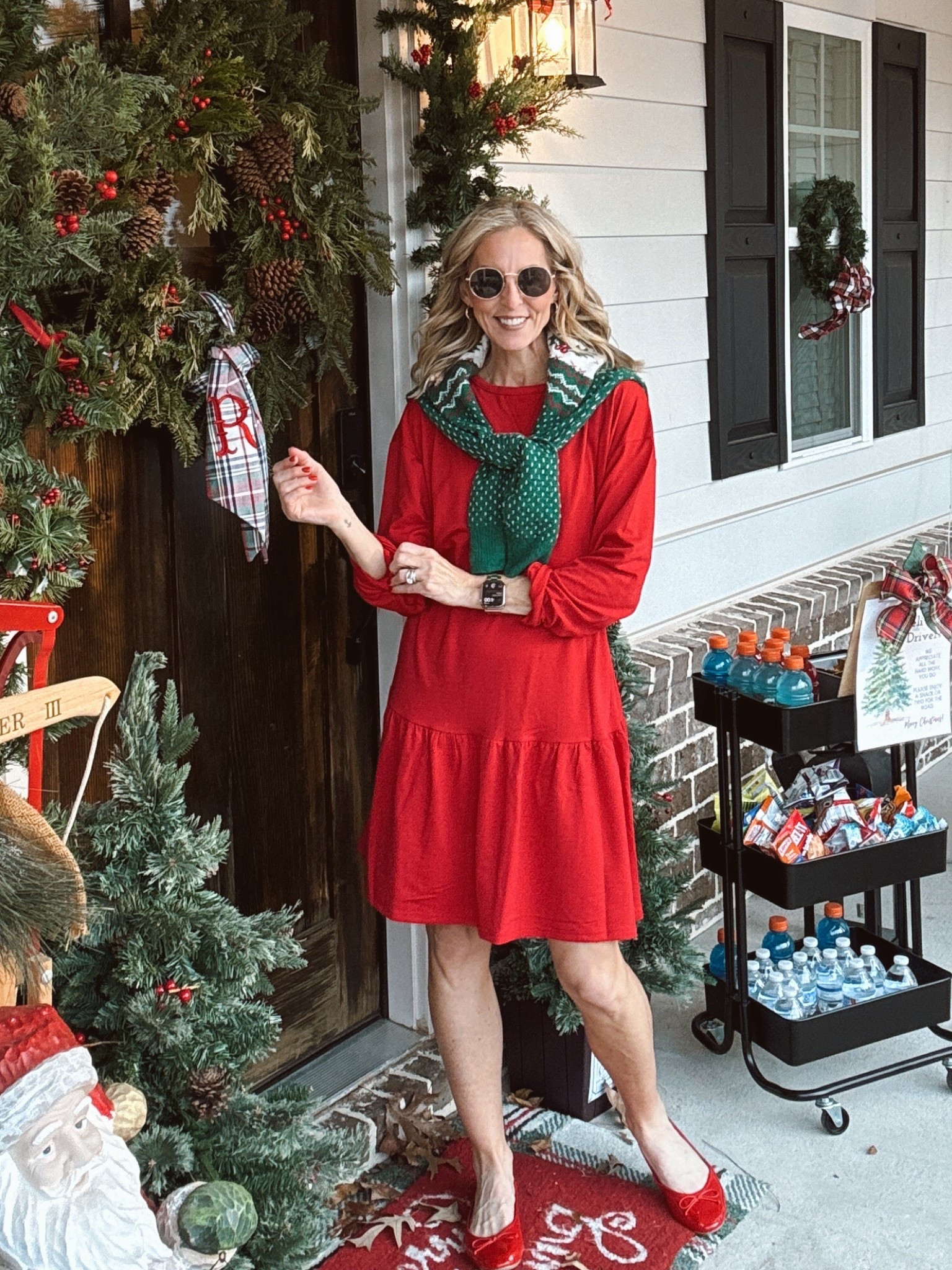 This cozy Walmart knit set is that good. I loved it so much in navy that I went back and grabbed it in red—and I’m so glad I did. It’s incredibly comfortable, still in stock, and easily carries you straight into Valentine’s Day. ❤️

Both pieces are under $25 (under $30 total!), and I’m wearing a size small in both. Cute, cozy, affordable, and perfect for everyday wear—this is one of those sets you’ll reach for again and again.
