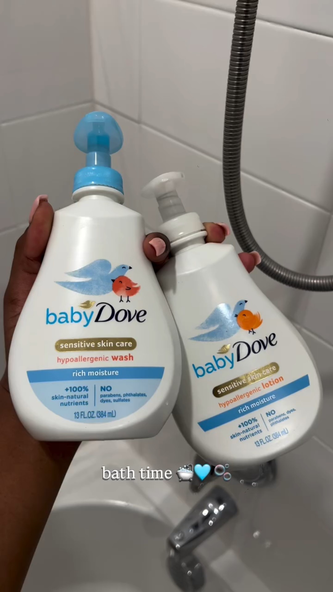 bath time with @babydovecare 🩵🛁 🫧 my baby love these!

#dove #babydove #babydovecare #newborn #bathtime

#LTKBaby #LTKmomlife #LTKdayinmylife
