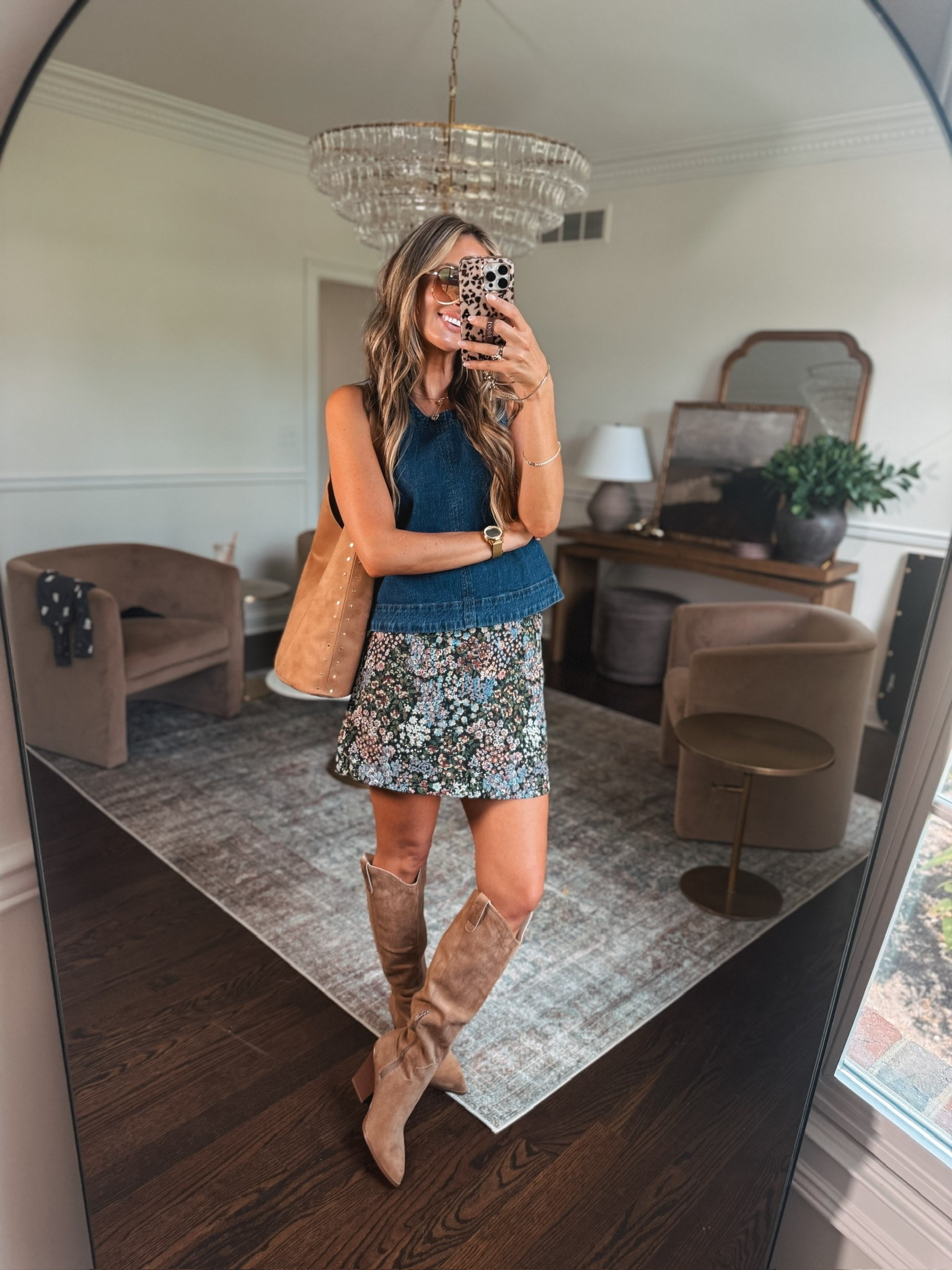 This is such a fun end of summer/early fall outfit that can be mixed up and worn all sorts of ways!

#LTKgrwm #LTKmomlife