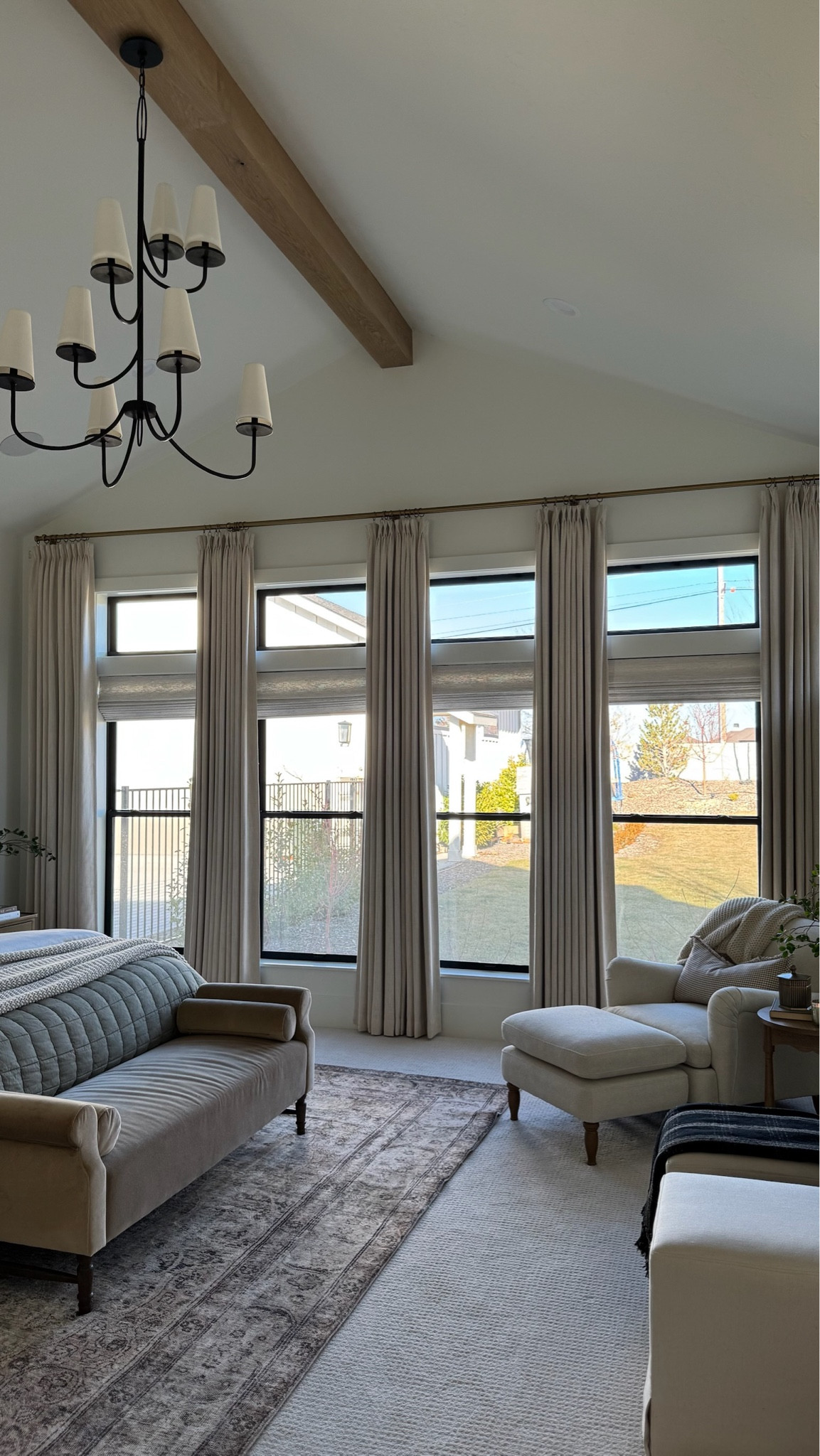 Our new linen curtains in our primary have elevated our space even more! Two Pages is truly the best brand when it comes to customizable and affordable curtains. I’m obsessed! 

Details: Liz Linen / Sand Beige Triple pinch pleat Blackout Liner Memory trained 116” tall 44” wide 

Make sure to use my code WHITEATHOME for a 15% discount!

#LTKStyleTip #LTKSaleAlert #LTKHome