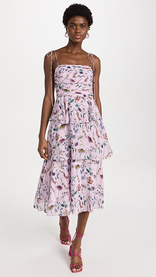 Acacia Tie Strap Ruffle Dress | Shopbop