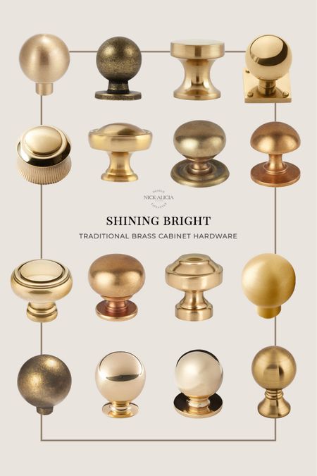 Adding traditional brass cabinet hardware to your home brings in a classic look that never goes out of style. 

Brass hardware, antique brass hardware, vintages brass hardware, antique brass hardware, cabinet hardware, cabinet knobs 



#LTKhome