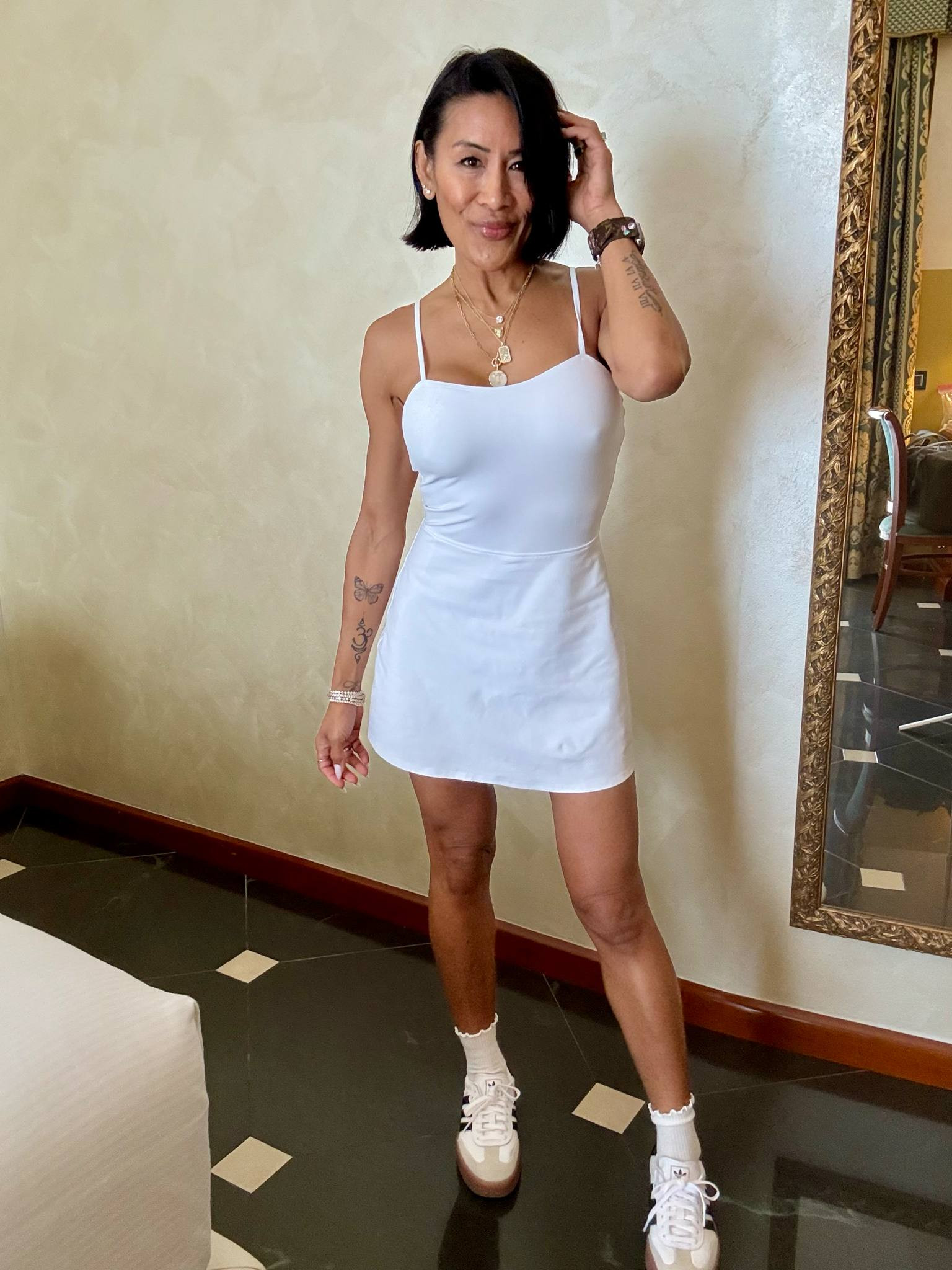 Fit for my first day in Sicily!
code TANIAB for my favorite jewelry. 

 #LTKOver40 #LTKFindsUnder50