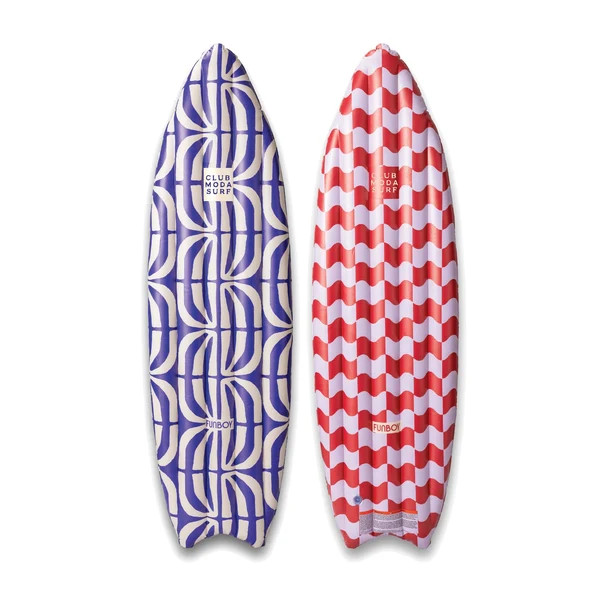 Club Moda Surf x FUNBOY Reversible Inflatable Surfboard Float | FUNBOY