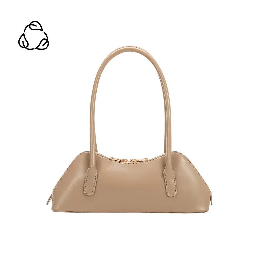 Dakota Mushroom Recycled Vegan Shoulder Bag | Melie Bianco