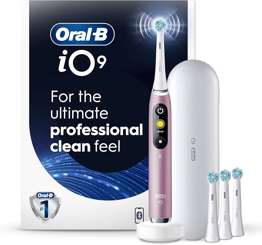 Oral-B iO9 Electric Toothbrush, for the Ultimate Professional Clean Feel, Rose Quartz, iO Series ... | Amazon (CA)