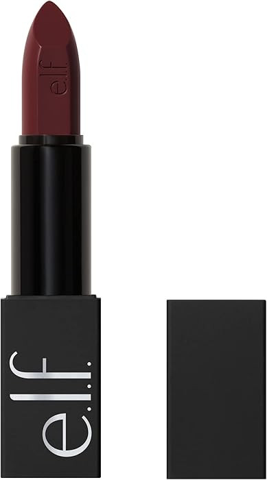 e.l.f. O Face Satin Lipstick Creamy Lipstick, Smolder | Amazon (US)