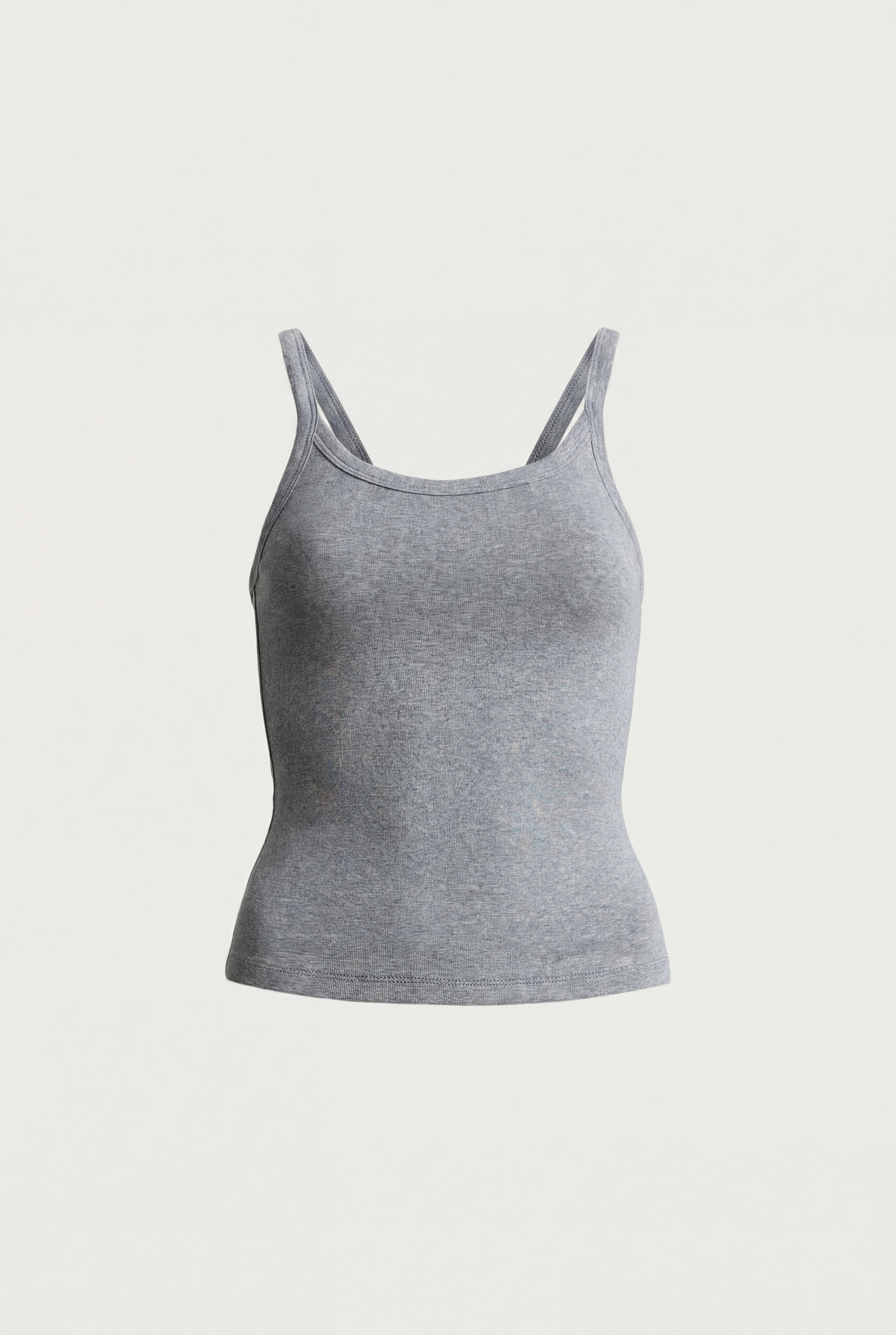 COTTON MODAL TANK TOP Medium Heather Grey / Large | OAK + FORT
