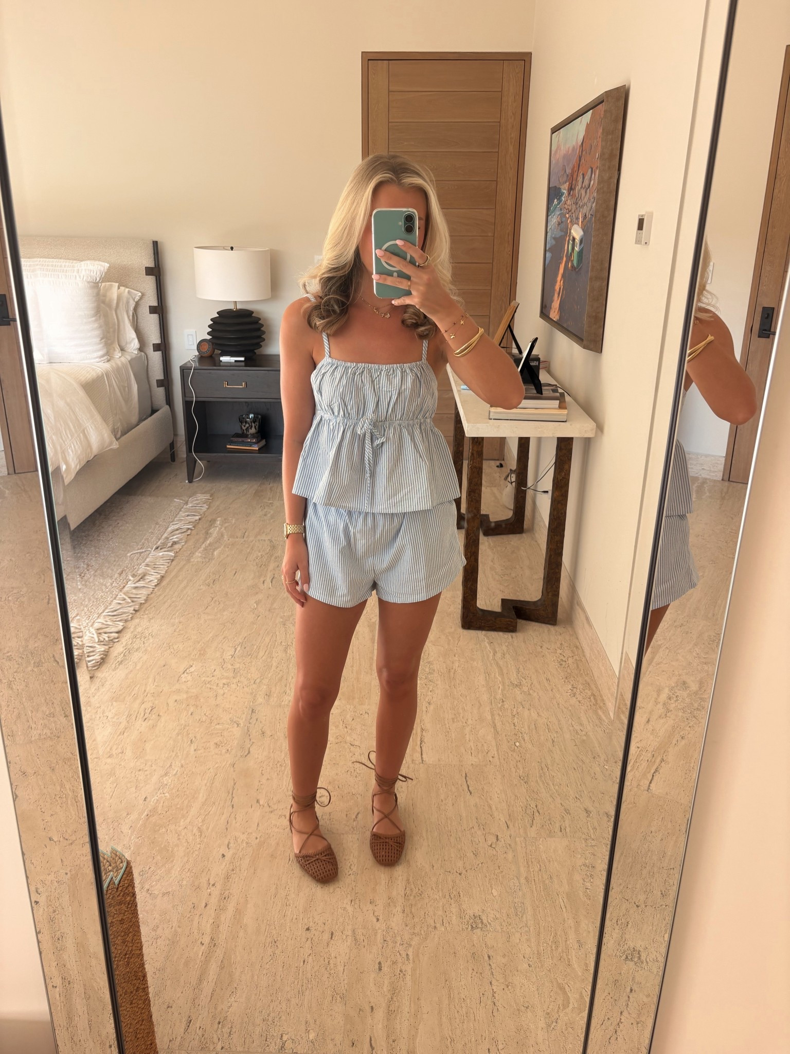 cabo dinner fit!! 🩵🌅🌸💛

#LTKootd #LTKTravel