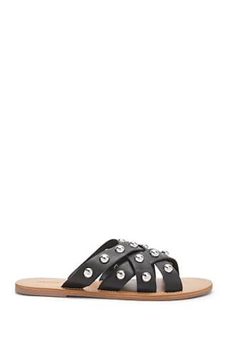 Studded Faux Leather Sandals | Forever 21 (US)