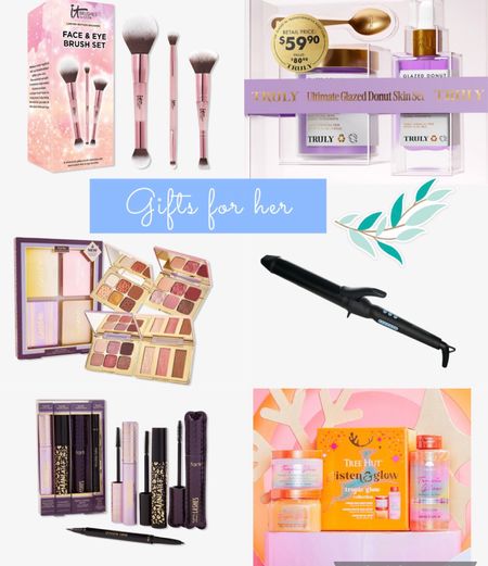 Ulta gifts for her! If I don’t already have it, these are on my Christmas list! 
Christmas list must have 
Holiday gift set 
Ulta gift sets 
Tarte 
It brushes 
Curling iron 
Gift guide 
Gifts for her 
Christmas list
Ulta finds 
Sale 


#LTKHolidaySale #LTKbeauty #LTKGiftGuide