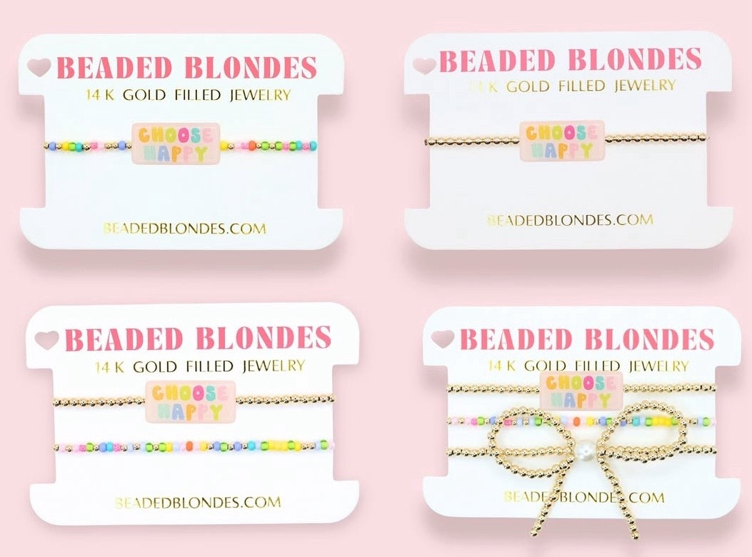 Cute new summer/beach themed bracelets, designed by Callie Danielle & Beaded Blondes! I linked my favorites from the collab ☀️