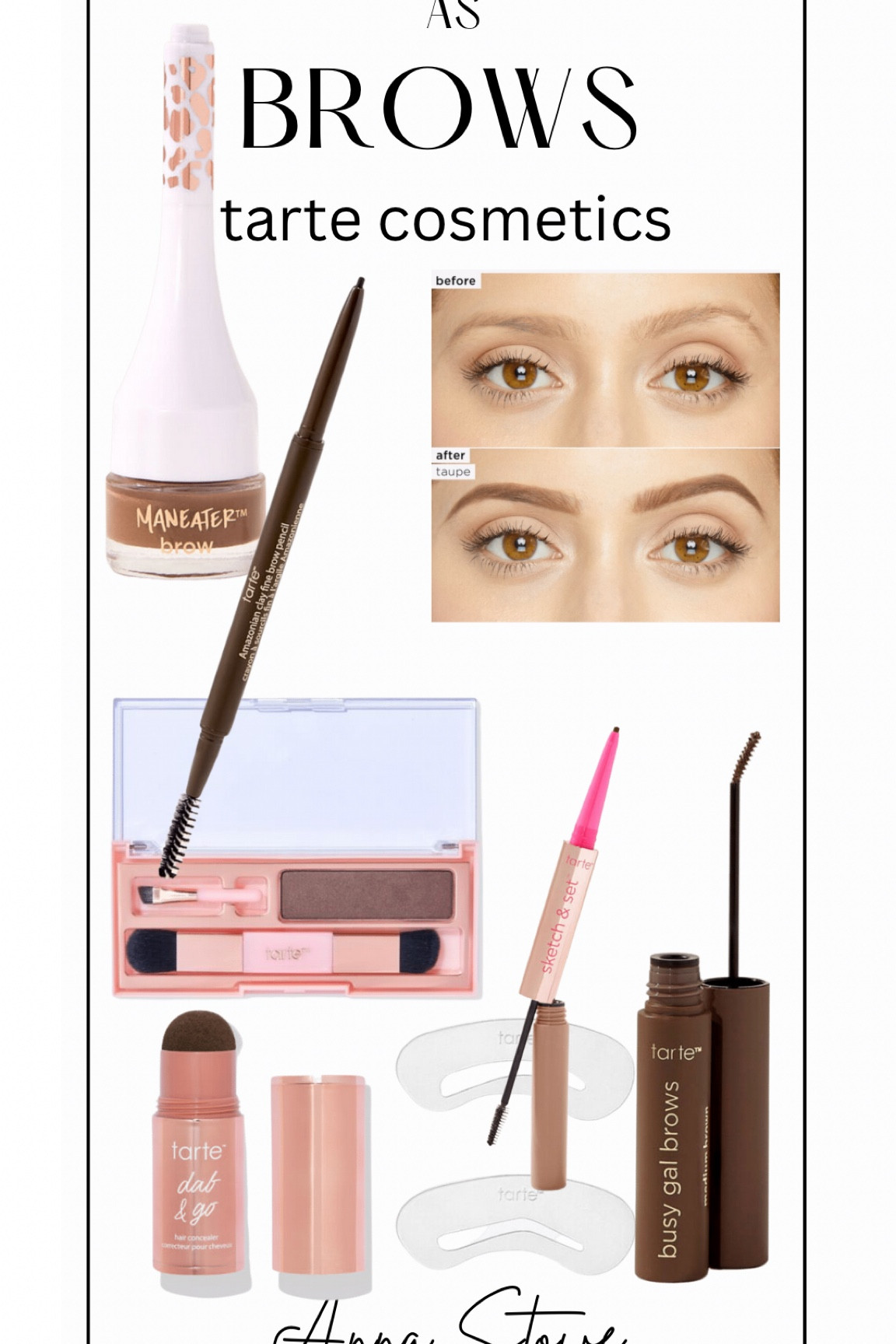 Tarte makes some of the best brow products on the market. When buying brow products, I always go with Tarte or Benefit! 

#LTKSeasonal #LTKGiftGuide #LTKbeauty