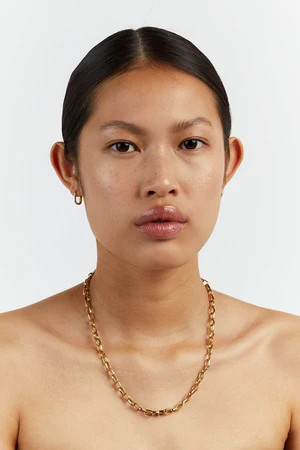 CENDRE VIOLETTA GOLD NECKLACE | DISSH