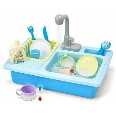 Running Water Play Sink, Pretend Kitchen Sink, and Dishwashing Playset | Target