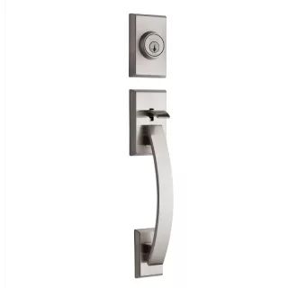 Tavaris Single Cylinder Sectional Contemporary Handleset with SmartKey, Exterior Only | Build.com, Inc.