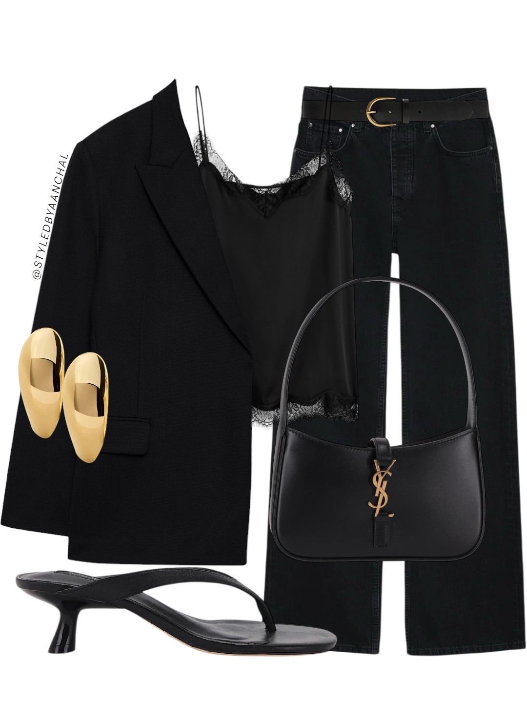 All black monochrome blazer outfit



Black blazer outfit
Black denim jeans
Black kitten heels
Revolve
Black blazer
Gold earrings 
Black cami


#LTKootd #LTKWorkwear #LTKSeasonal