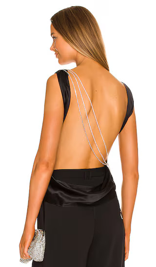 Asher Top in Black | Revolve Clothing (Global)