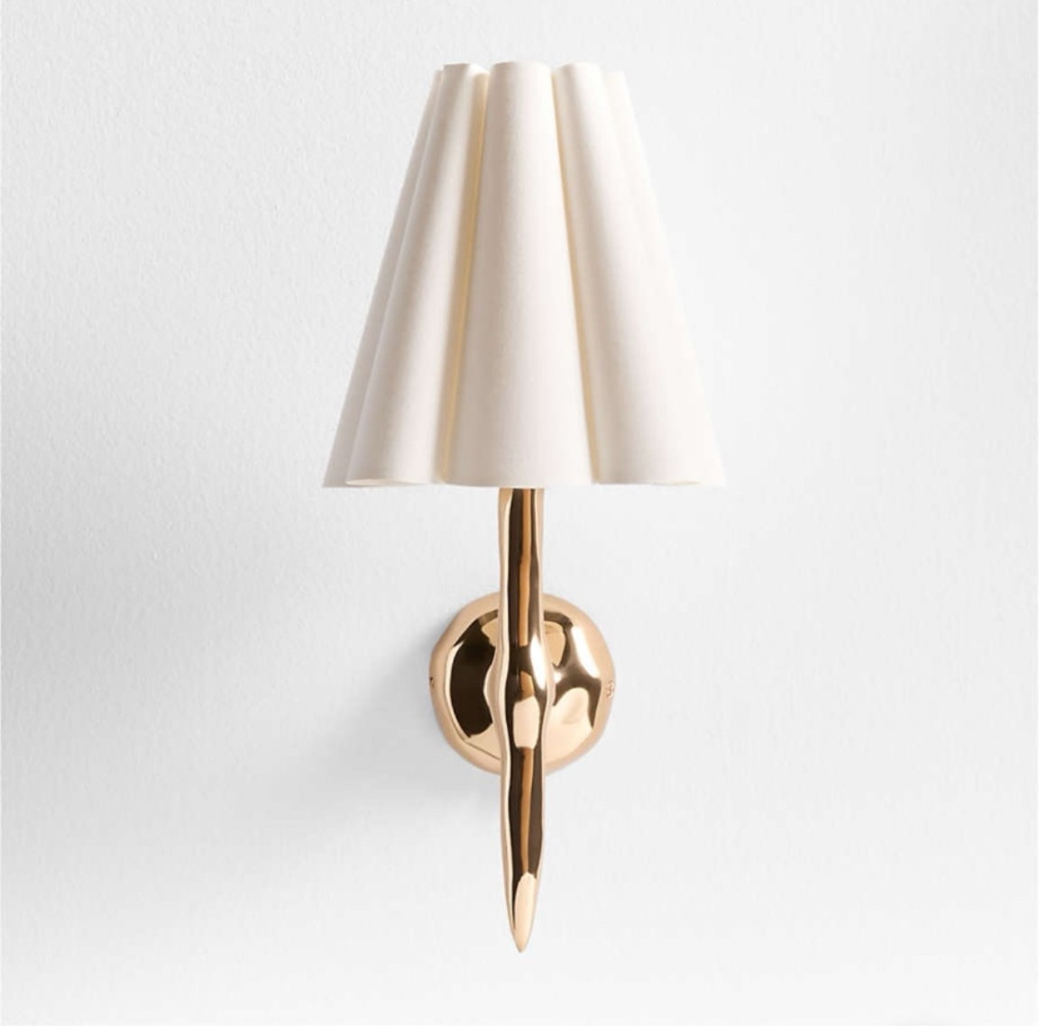 I’ve been searching for months and I finally found the sconces. I want to use for my bathroom. Look at this beautiful white linen, scallop shade with hammered brass. These are perfect.

#LTKSaleAlert #LTKHome