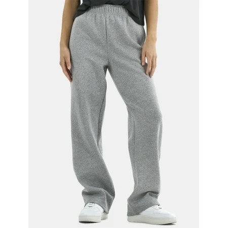 Athletic Works Women's Fleece Pants with Pockets, 30" Inseam, Sizes XS-XXXL | Walmart (US)