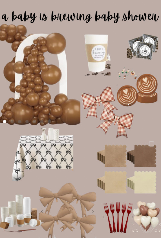 Hosting an “A Baby Is Brewing” baby shower? This cozy coffee-themed baby shower idea is perfect for neutral, modern, and café-inspired parties. Find décor inspo, balloon garlands, coffee bar setups, favors, printable signs, themed treats, and Amazon + LTK party essentials. Save this pin for cute baby shower ideas and easy hosting!

#ABabyIsBrewing #BabyIsBrewing #BabyShowerIdeas #CoffeeThemeBabyShower #NeutralBabyShower #BabyShowerDecor #BabyShowerInspo #LTKBabyShower #AmazonBabyShower #PartyPlanningIdeas #MomToBe #CuteBabyShowerTheme #CoffeeBarIdeas 

 