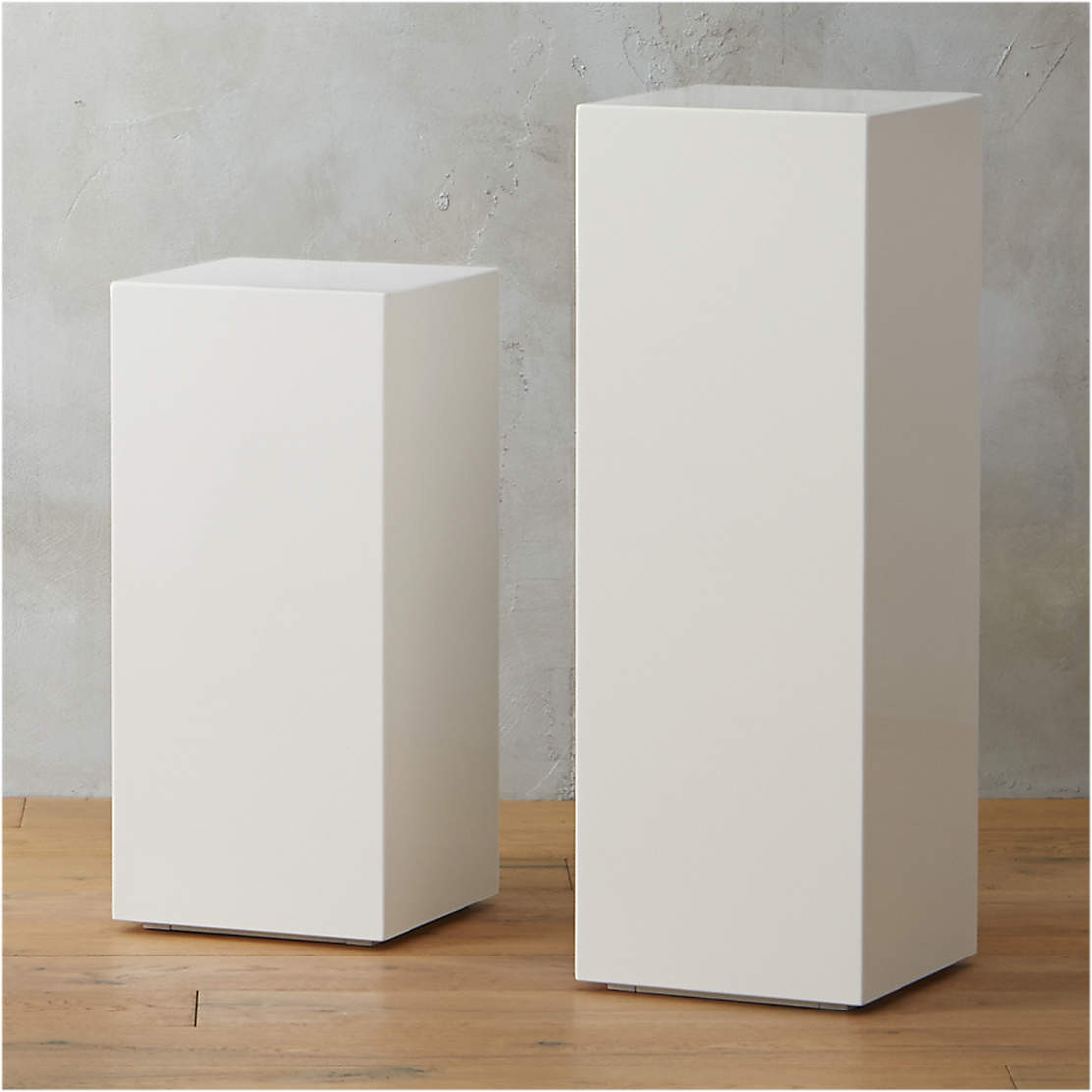 City Slicker Tall Pedestal Table + Reviews | CB2 | CB2