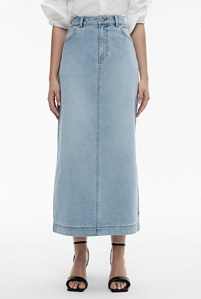 Denim Maxi Skirt | Witchery (AU)