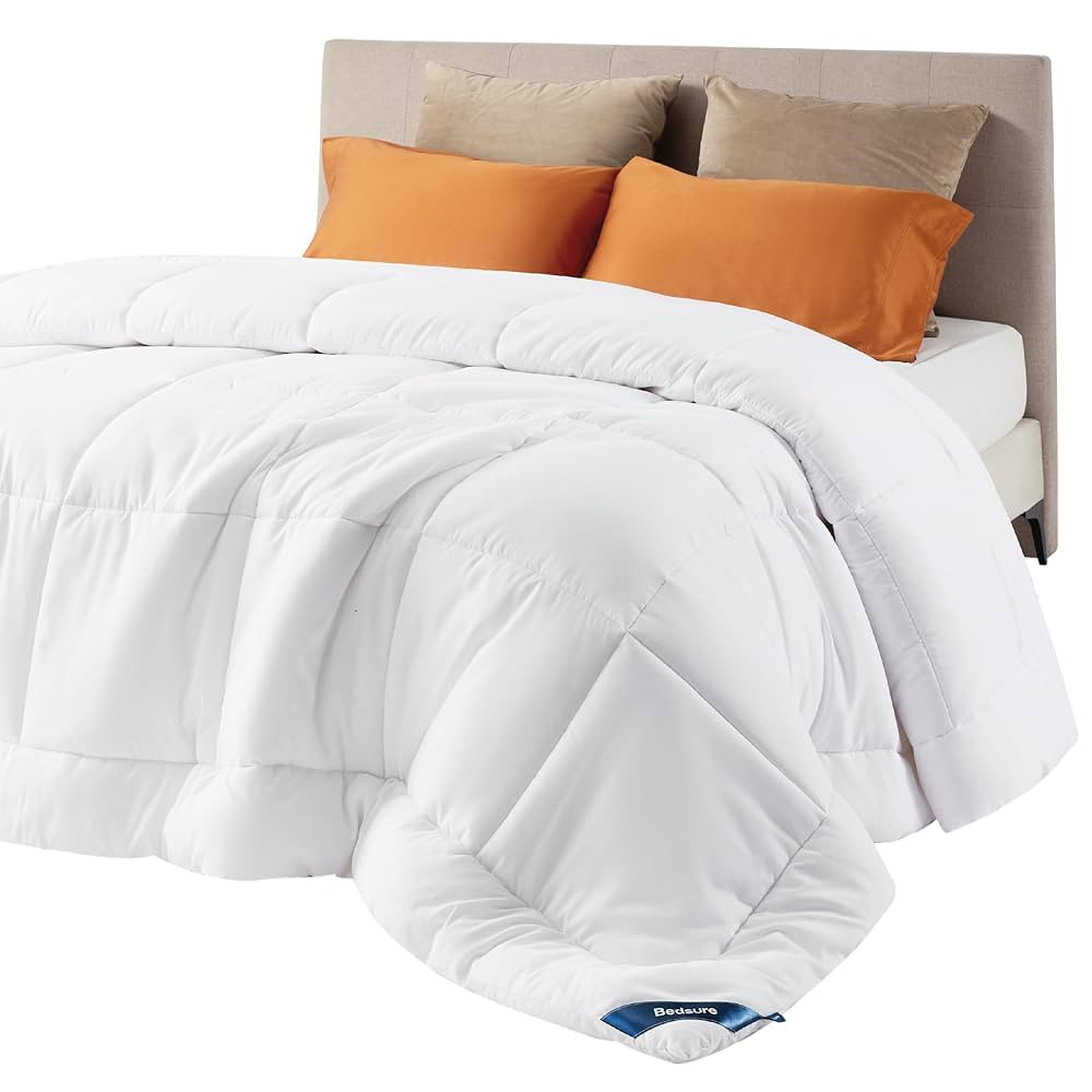 Bedsure Comforter Duvet Insert - Quilted Comforters Queen Size, All Season Duvet, Down Alternativ... | Amazon (US)