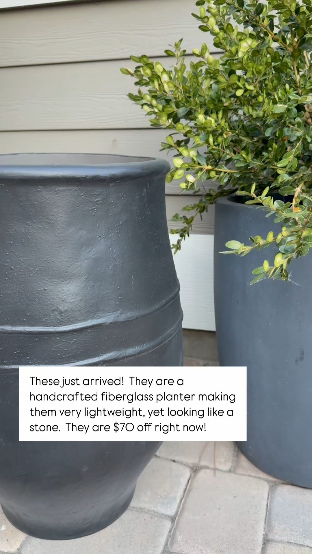 These are beautiful planters!  Grab them now while they are on sale!  This is the Large size

#LTKSaleAlert #LTKSeasonal #LTKHome