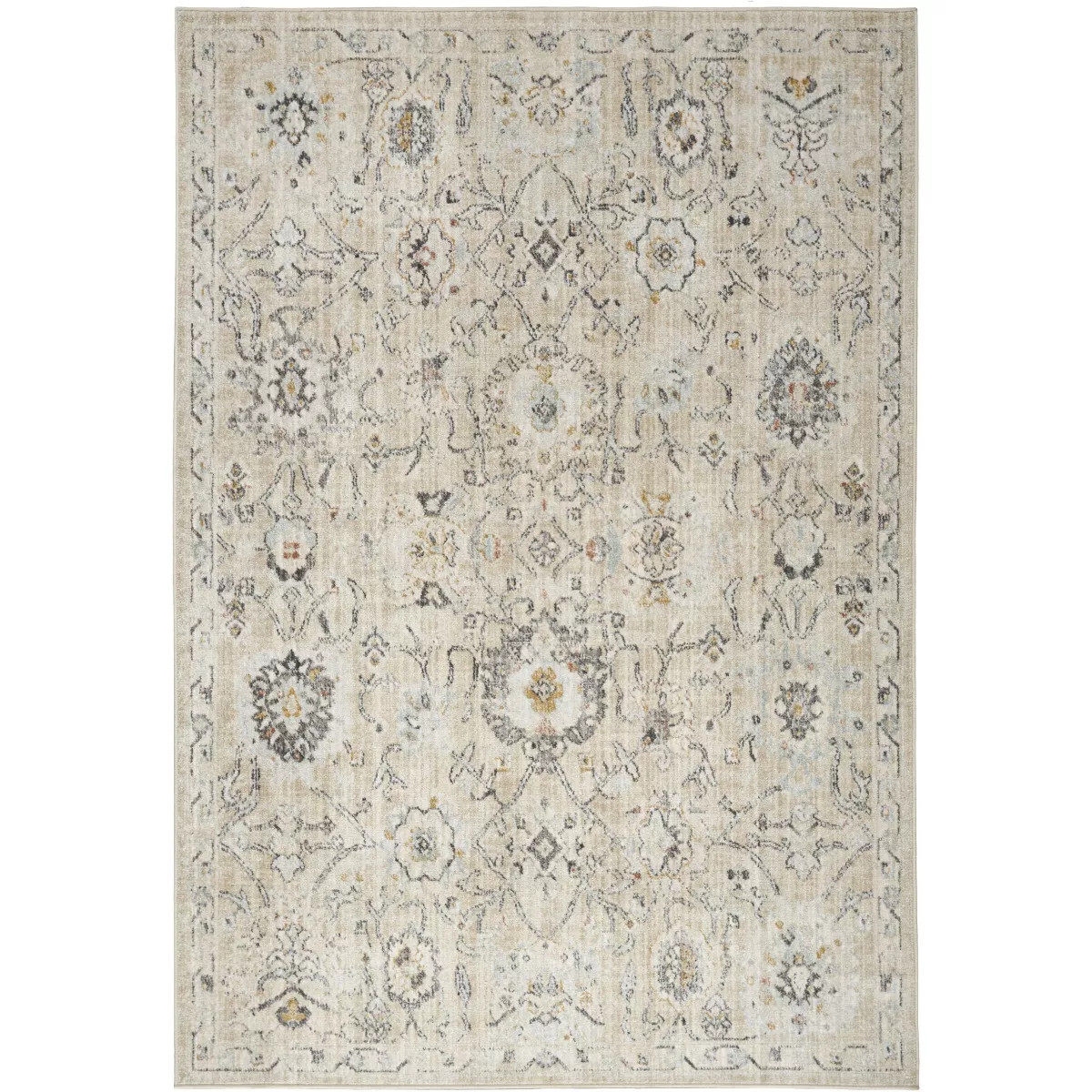 Nourison Oushak Home Vintage Floral Indoor Rug | Target