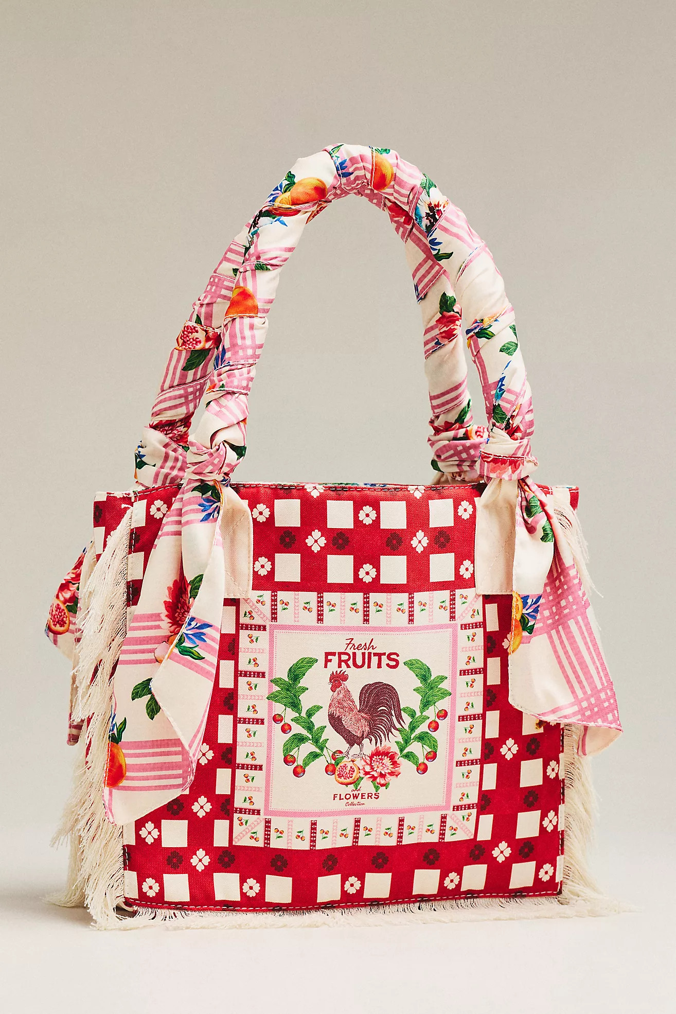 Agua Bendita Storm Mini Fringe Tote Bag | Anthropologie (US)