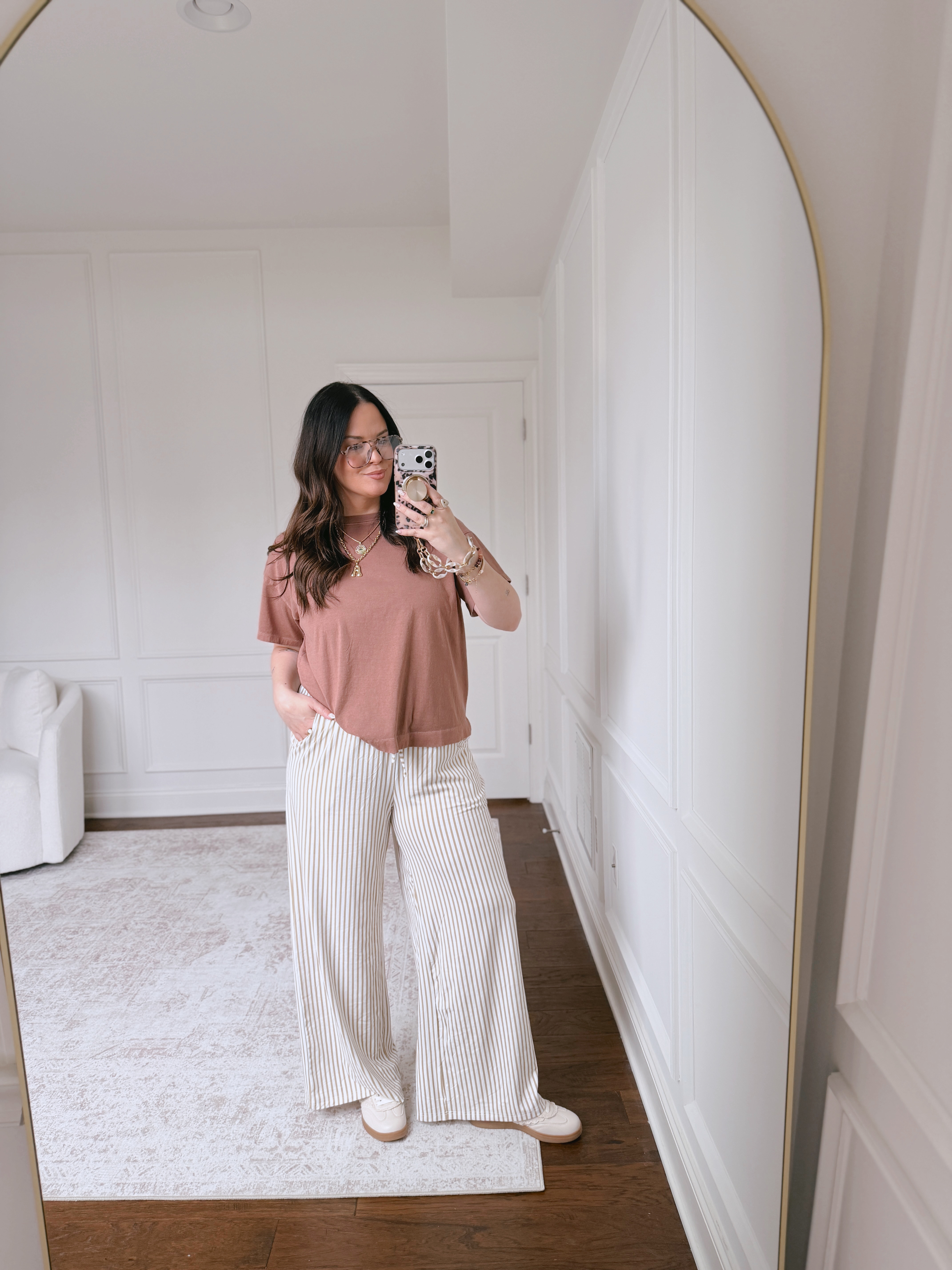 Wearing a large in everything.. 

#LTKootd #LTKmomlife #LTKMidsize