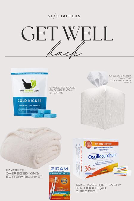 Get well soon - cold and flu hack

#LTKhome #LTKfamily #LTKSeasonal