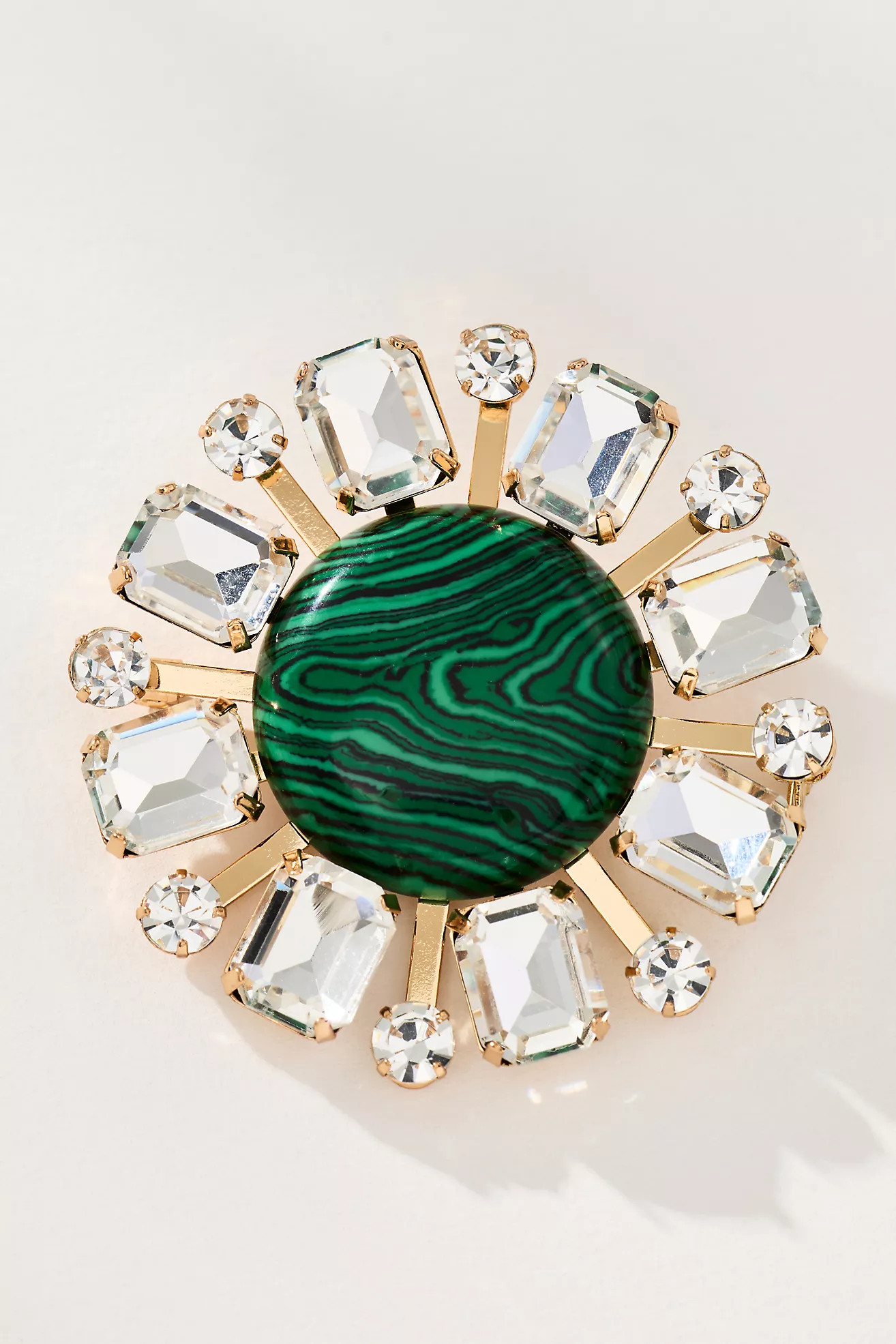 Crystal Stone Brooch | Anthropologie (US)