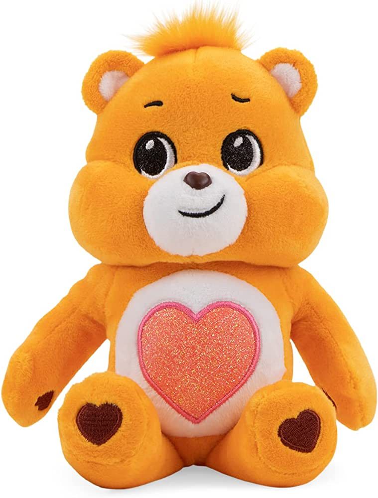 Care Bears 9" Bean Plush (Glitter Belly) - Tenderheart Bear - Soft Huggable Material! | Amazon (US)