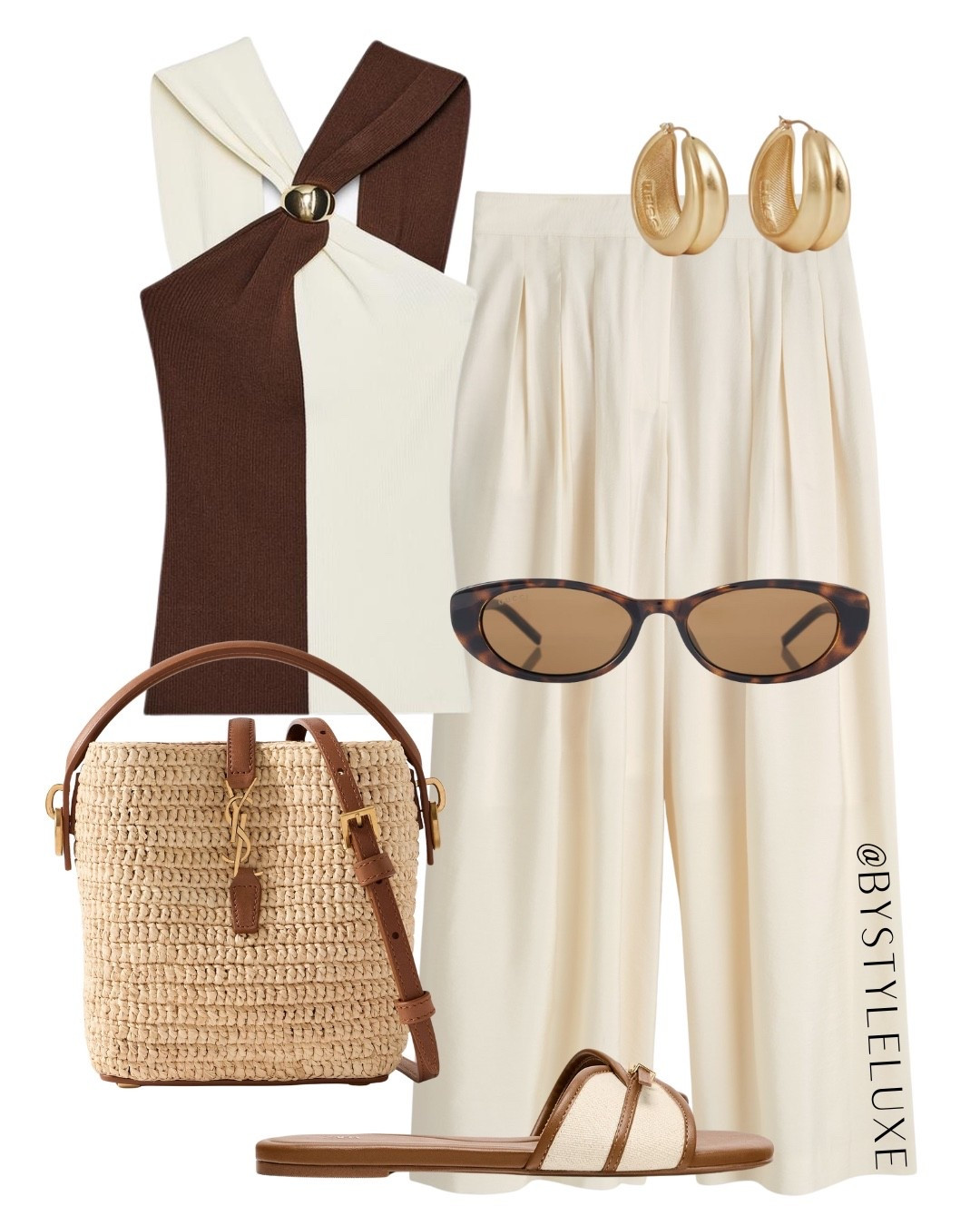 WEEKEND OUTFIT - a chic outfit for the weekend or a nice alfresco lunch on a city break

#summeroutfit #holidayoutfit #summersandals

#LTKsummer #LTKstyletip #LTKshoes