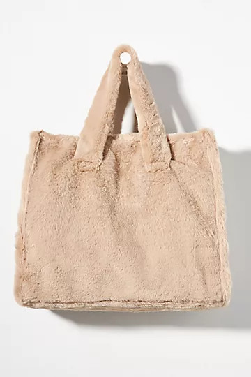 Cozy Faux-Fur Tote | Anthropologie (US)