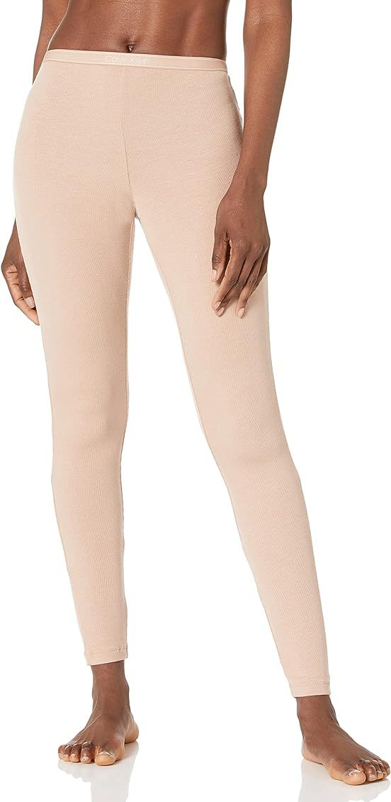 Calvin Klein Women's Pure Ribbed Lounge Legging | Amazon (US)