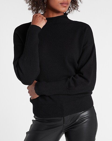 Cozy Mock Neck Sweater | Express